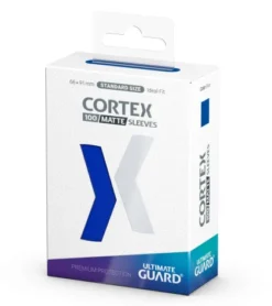 Ultimate Guard Matte Cortex Sleeves: Blue (100 stuks)