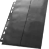 Ultimate Guard - 8-Pocket Compact Pages Side Loading: Black (10 stuks)