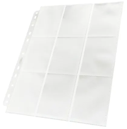 Ultimate Guard - 18 Pocket Pages Side Loading: White (50 stuks)