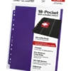 Ultimate Guard - 18 Pocket Pages Side Loading: Purple (10 stuks)