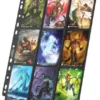 Ultimate Guard - 18 Pocket Pages Side Loading: Black (10 stuks)
