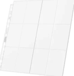 Ultimate Guard - 24-Pocket QuadRow Pages Side Loading: Clear (10 stuks)