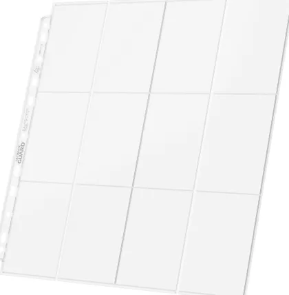 Ultimate Guard - 24-Pocket QuadRow Pages Side Loading: Clear (10 stuks)