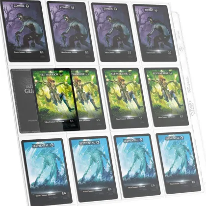 Ultimate Guard - 24-Pocket QuadRow Pages Side Loading: Clear (10 stuks)