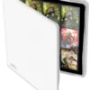 Ultimate Guard - QuadRow Zipfolio 480 24-Pocket XenoSkin: White