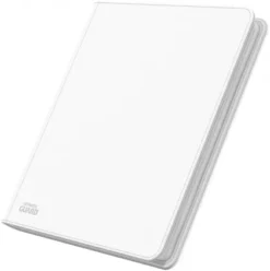 Ultimate Guard - QuadRow Zipfolio 480 24-Pocket XenoSkin: White