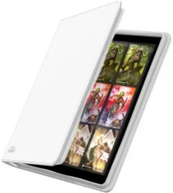 Ultimate Guard - QuadRow Zipfolio 480 24-Pocket XenoSkin: White