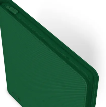 Ultimate Guard - QuadRow Zipfolio 480 24-Pocket XenoSkin: Green