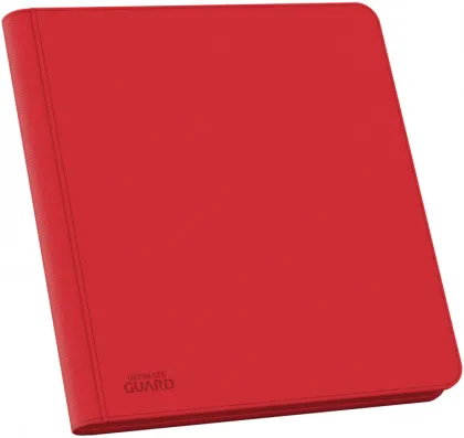 Ultimate Guard - QuadRow Zipfolio 480 24-Pocket XenoSkin: Red
