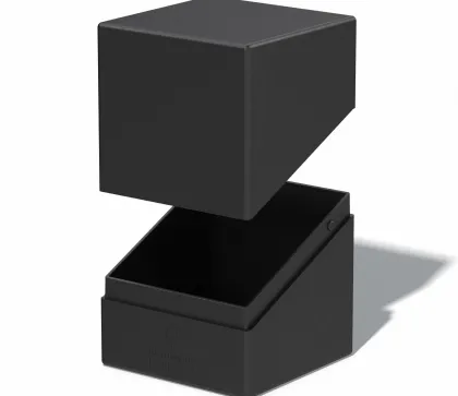 Ultimate Guard Return to Earth Boulder Deck Case 100+ Black
