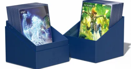 Ultimate Guard Return to Earth Boulder Deck Case 100+ Blue