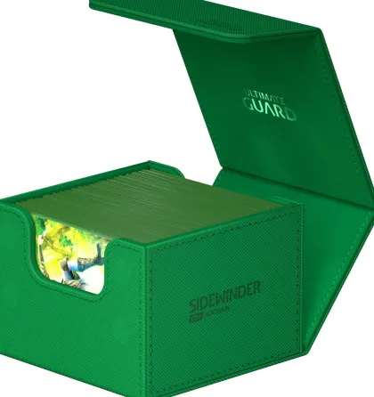 Ultimate Guard Sidewinder 133+ XenoSkin Monocolor - Green