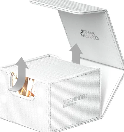 Ultimate Guard Sidewinder 133+ XenoSkin Monocolor - White