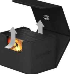 Ultimate Guard Sidewinder 100+ XenoSkin Monocolor Black