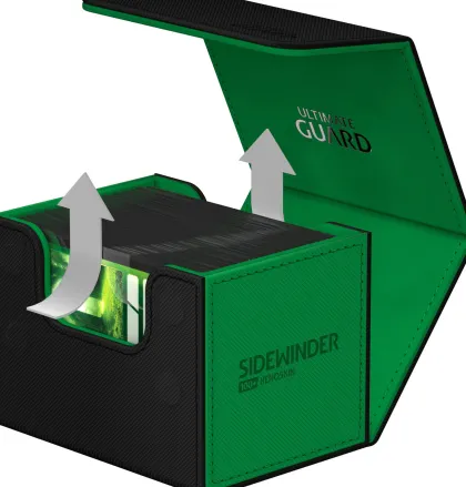 Ultimate Guard - Sidewinder 100+ XenoSkin SYNERGY: Black/Green