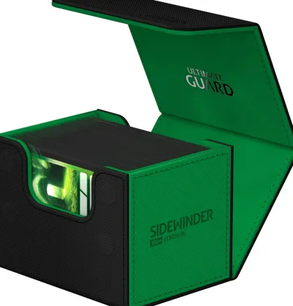 Ultimate Guard - Sidewinder 100+ XenoSkin SYNERGY: Black/Green
