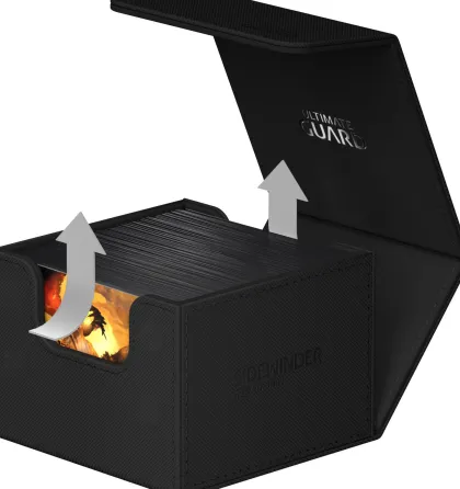 Ultimate Guard Sidewinder 133+ XenoSkin Monocolor - Black