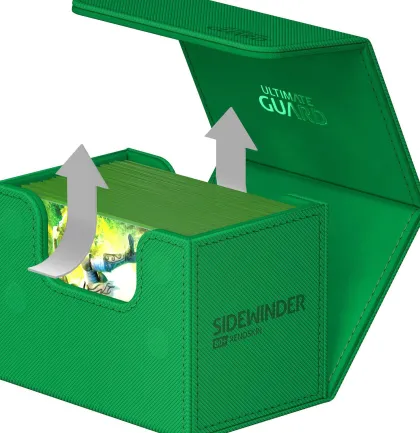 Ultimate Guard - Sidewinder 80+ XenoSkin Monocolor: Green