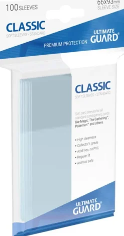 Ultimate Guard Soft Sleeves Classic (100 stuks)