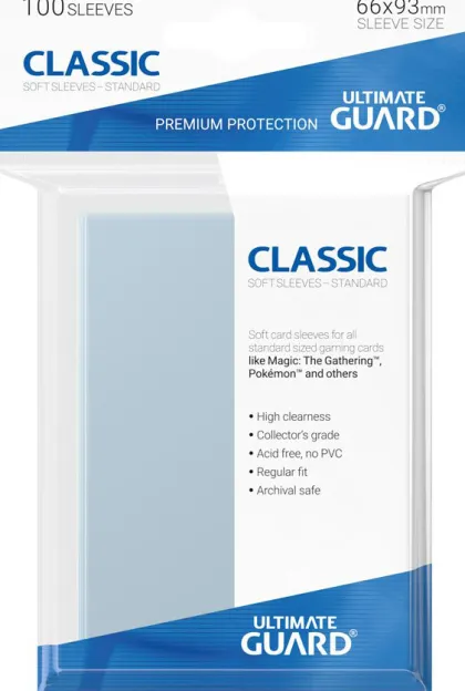 Ultimate Guard Soft Sleeves Classic (100 stuks)