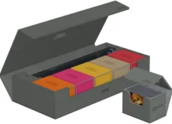 Ultimate Guard SuperHive Flip Case 550+ Monocolor Grey
