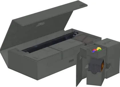 Ultimate Guard SuperHive Flip Case 550+ Monocolor Grey