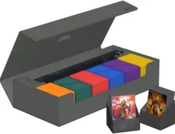 Ultimate Guard SuperHive Flip Case 550+ Monocolor Grey