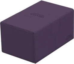 Ultimate Guard Twin Flip'n'Tray Deck Case 160+ XenoSkin Monocolor Purple