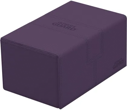 Ultimate Guard Twin Flip'n'Tray Deck Case 160+ XenoSkin Monocolor Purple