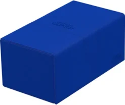 Ultimate Guard Twin Flip'n'Tray Deck Case 200+ XenoSkin Monocolor Blue