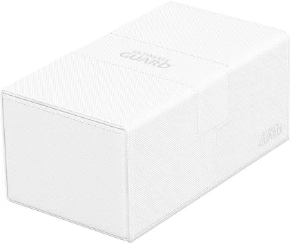 Ultimate Guard Twin Flip'n'Tray Deck Case 200+ XenoSkin Monocolor White