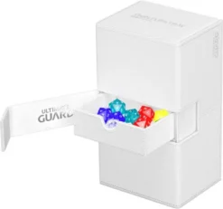 Ultimate Guard Twin Flip'n'Tray Deck Case 200+ XenoSkin Monocolor White