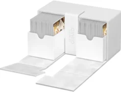 Ultimate Guard Twin Flip'n'Tray Deck Case 200+ XenoSkin Monocolor White