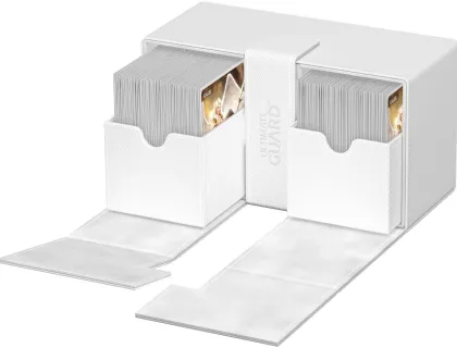 Ultimate Guard Twin Flip'n'Tray Deck Case 200+ XenoSkin Monocolor White