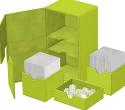 Ultimate Guard Twin Flip'n'Tray: 2025 Summer Edition - 200+ XenoSkin: Lime