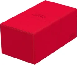 Ultimate Guard Twin Flip'n'Tray Deck Case 200+ XenoSkin Monocolor Red