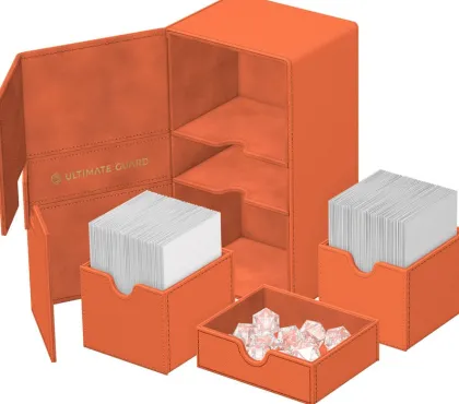 Ultimate Guard Twin Flip'n'Tray: 2025 Summer Edition - 200+ XenoSkin: Peach