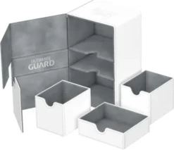Ultimate Guard Twin Flip'n'Tray Deck Case 160+ XenoSkin White