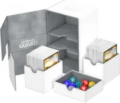 Ultimate Guard Twin Flip'n'Tray Deck Case 160+ XenoSkin White