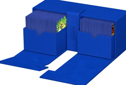 Ultimate Guard - Twin Flip'n'Tray 266+ XenoSkin: Blue