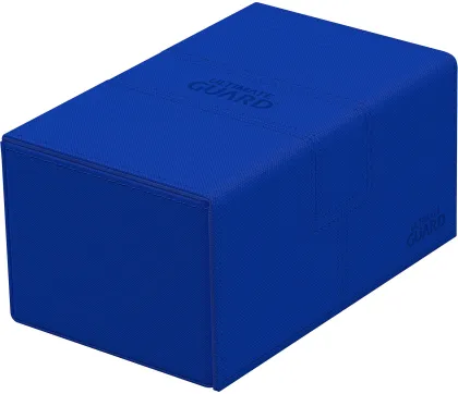 Ultimate Guard Twin Flip'n'Tray Deck Case 160+ XenoSkin Monocolor Blue
