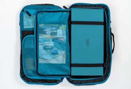 Ultimate Guard Vago 28 Journey Backpack - Black and Petrol