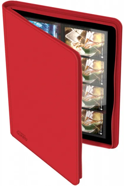 Ultimate Guard - Zipfolio 320 16-Pocket XenoSkin: Red