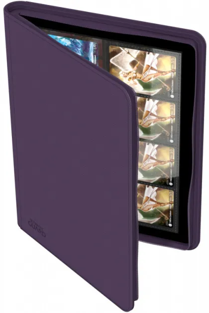 Ultimate Guard - Zipfolio 320 16-Pocket XenoSkin: Purple