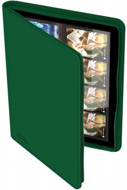 Ultimate Guard - Zipfolio 320 16-Pocket XenoSkin: Green