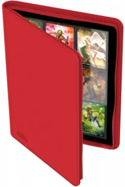 Ultimate Guard - Zipfolio 360 18-Pocket XenoSkin: Red