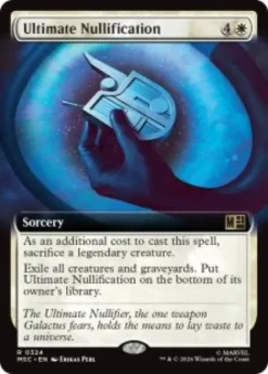 Ultimate Nullification (extended art) - Marvel Super Heroes Commander Varianten