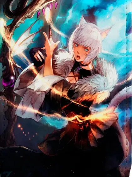 Ultra Pro Alcove Flip Deck Box 100+: Magic: The Gathering - Final Fantasy: Y'Shtola Rhul