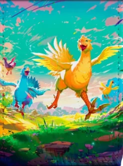 Ultra Pro Alcove Flip Deck Box 100+: Magic: The Gathering - Final Fantasy: Chocobo