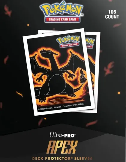 Ultra Pro APEX Sleeves - Pokémon Neon Kanto: Charizard (105 stuks)